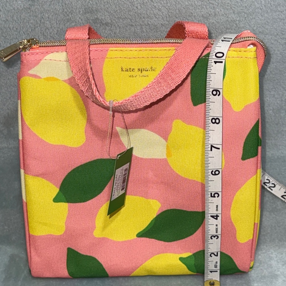 kate spade Pink Lemon-Print lunch bag - Picture 11 of 14